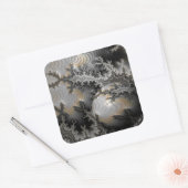 マンデルの領域の探索 スクエアシール (封筒)