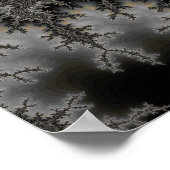 マンデルの領域の探索 ポスター (角)