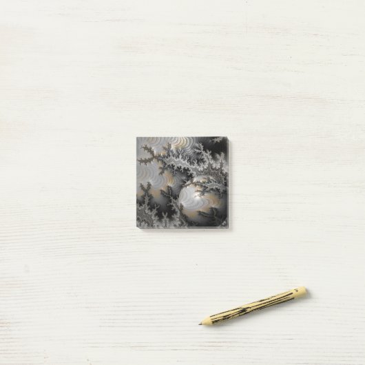 マンデルの領域の探索 ポストイット (デスク上)