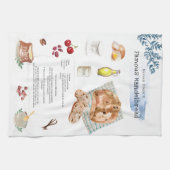 マンデルブレッドマンデルブローレシピヘイルームティータオル キッチンタオル (横)