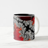 マンデルブロッツの美しいツートーンマグ ツートーンマグカップ (正面右)