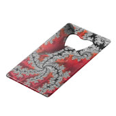 マンデルブロッツ美しいボトルオープナー クレジットカード栓抜き (裏面アングル)