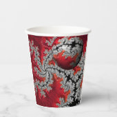 マンデルブロッツ美しい紙カップ 紙コップ (正面)