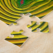 マンデルブロットカラー爆発ジグソーパズル ジグソーパズル (側面)