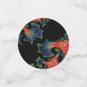 マンデルブロットガーデンテーブル紙吹雪 コンフェッティ (スモール正面)