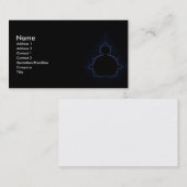 マンデルブロットセット10 名刺 (正面/裏面)