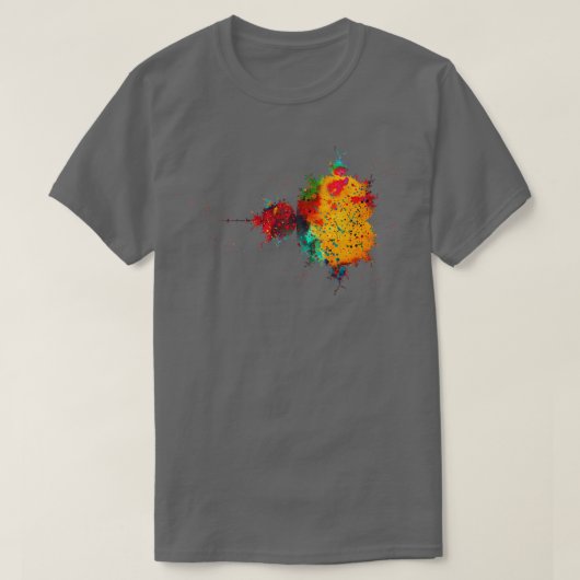 マンデルブロットセット1 Tシャツ (デザイン正面)