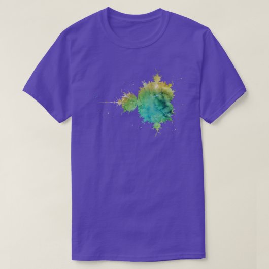 マンデルブロットセット Tシャツ (デザイン正面)