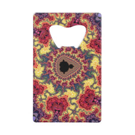 マンデルブロットフラクタル クレジットカード栓抜き