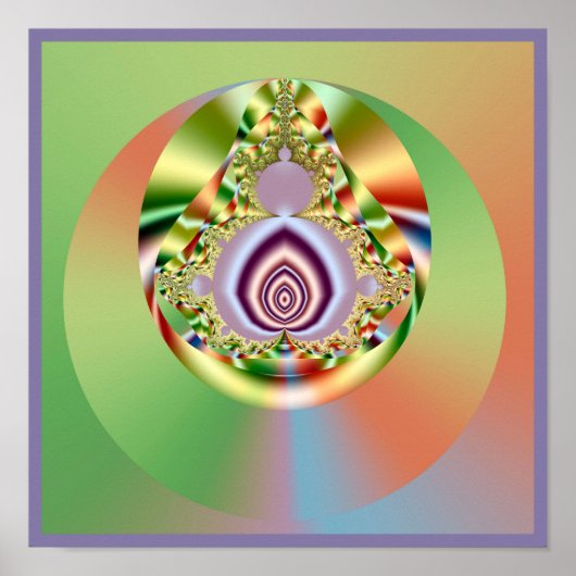 マンデルブロットマンダラ ポスター (正面)