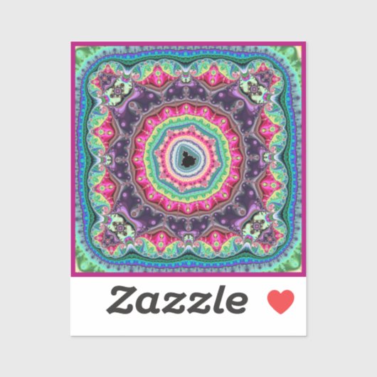 マンデルブロット デザイン シール (シート)