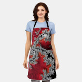 マンデルブロツエプロンの美しい エプロン (着用した状態)