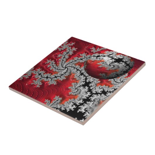 マンデルブロツセラミックタイルの美しい タイル (側面)