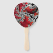 マンデルブロツファンの美しい ハンドファン (裏面)