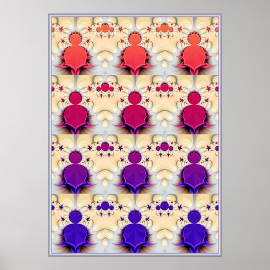 マンデルブローチャクラ ポスター (正面)