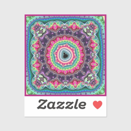 マンデルブローデザイン シール (シート)