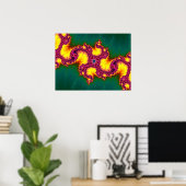 マンデルブロート・フラクタル ポスター (ホームオフィス)