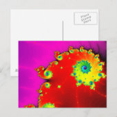 マンデルブロー絵葉書 ポストカード (正面/裏面)