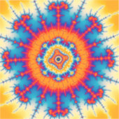 マンデルブロー花バースト シール (正面)