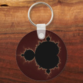 マンデルブロー設定08 – フラクタル キーホルダー (正面)