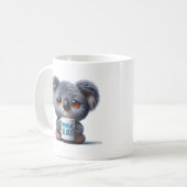 マンデーブルースコアラ コーヒーマグカップ (正面左)