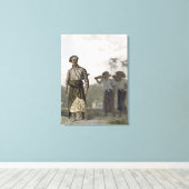 マントゥの階級の狂人、プレート7巻 キャンバスプリント (インサイチュ (ウッドフロア))