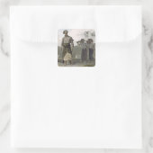 マントゥの階級の狂人、プレート7巻 スクエアシール (バッグ)