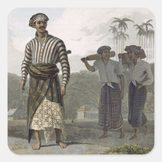 マントゥの階級の狂人、プレート7巻 スクエアシール (正面)