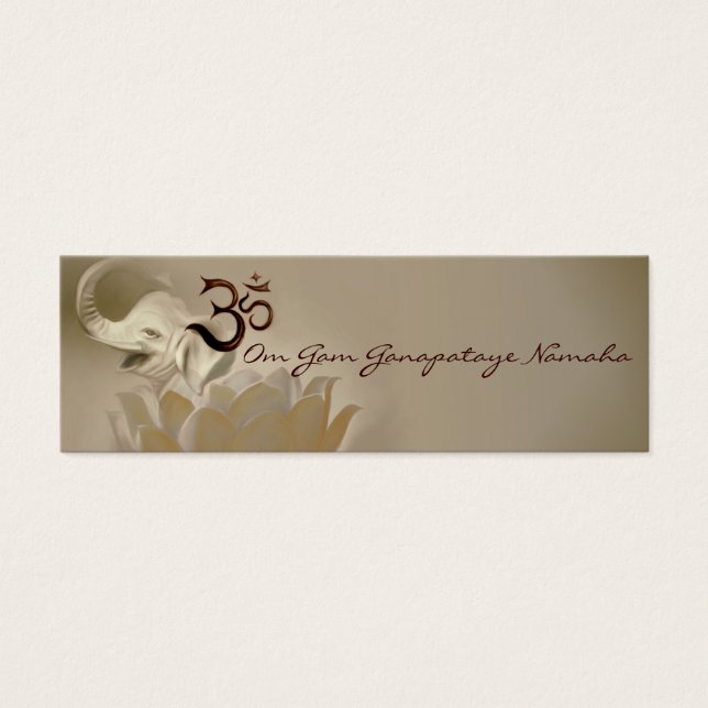 マントラカード – Ganesh – ガナパタイエ (正面)