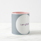 マントラ羽毛マグ – 私は才能2トーンカスタマイズ マグカップ (中央)