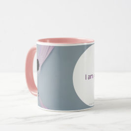 マントラ羽毛マグ – 私は才能2トーンカスタマイズ マグカップ