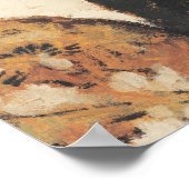 マントルピースの花のエドワールヴイラード花瓶 ポスター (角)