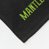 マントル細胞リンパ腫戦士アメリカ国旗 フリースブランケット (角)