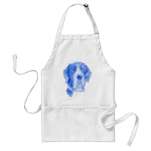 マント・ドッゲの抽象 スタンダードエプロン (正面)