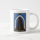 マント、杖、石を死に際に許す ジャンボコーヒーマグカップ (右)