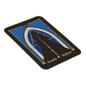 マント、杖、石を死に際に許す マグネット (右側)