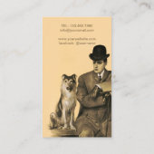 マンドッグヴィンテージ 名刺 (裏面)