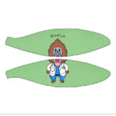 マンドリおもしろいルドクター漫画イラストレーション ミニバスケットボール (パネル)