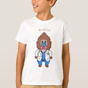 マンドリおもしろいルドクター漫画イラストレーション Tシャツ