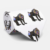 マンドリルカートーンイラストレーション ネクタイ (ロール)