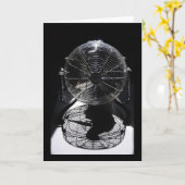 マンドリルベンチレータBWスチルライフ撮影カード カード (黄色い花)