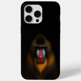 マンドリルモンキー ブラック4ラグジュアリーiPhone 15 Pro Max iPhone 15 Pro Maxケース