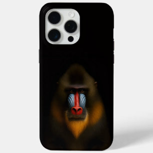 マンドリルモンキー ブラック4ラグジュアリーiPhone 15 Pro Max iPhone 15 Pro Maxケース