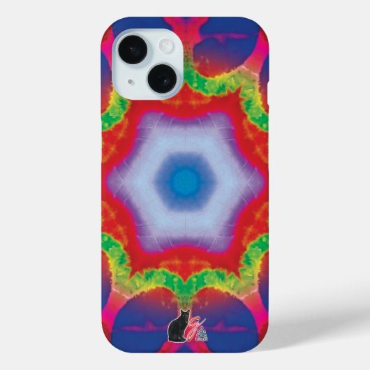マンドリル カレイドスコープ iPhone カー Case-Mate iPhoneケース (裏面)