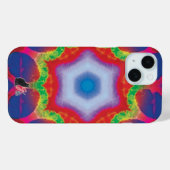 マンドリル カレイドスコープ iPhone カー Case-Mate iPhoneケース (裏面 (横))