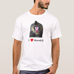 マンドリル Tシャツ