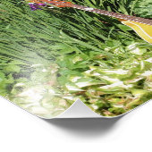 マンドリンとアイリスガーデン10x8花 フォトプリント            (角)