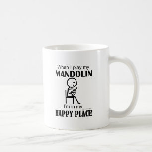 マンドリンの幸せな場所 コーヒーマグカップ