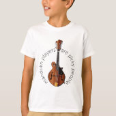 マンドリンの選手は好き嫌いの人だ Tシャツ (正面)