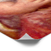 マンドリンを持つ女性 ポスター (角)